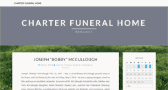 Desktop Screenshot of charterfuneral.info